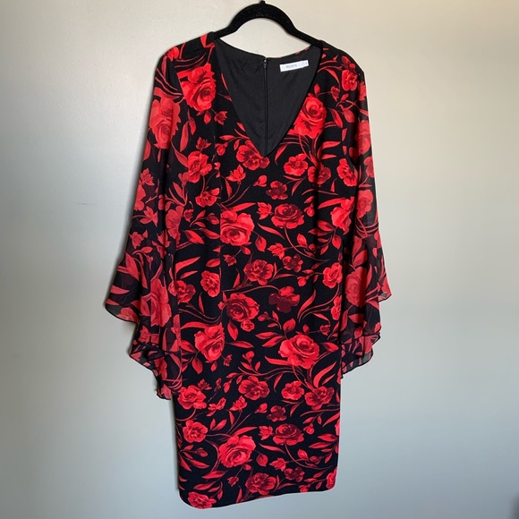 Ricki’s Dresses & Skirts - Ricki’s floral bell sleeve cocktail dress 12